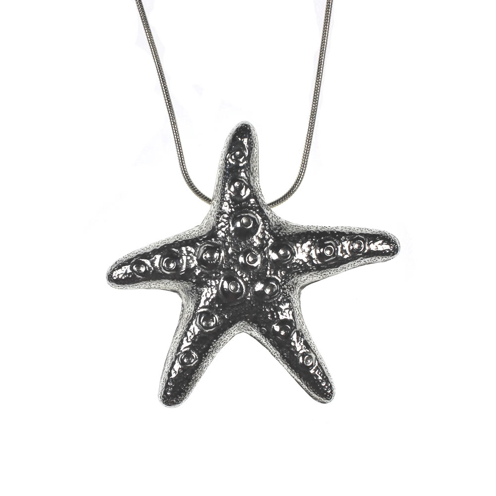 Silver starfish